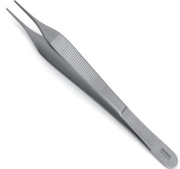 Adson Micro Forceps - 1mm x 14mm Delicate Serrated Tips Discount