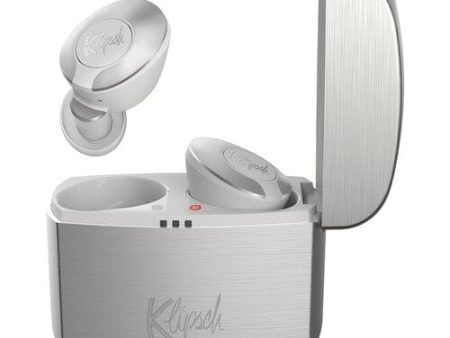 Klipsch T5 II True Wireless Portable In-Ear Headphones, Silver - Certified Refurbished Discount