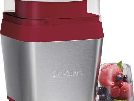 Cuisinart Ice Cream Maker Fruit Scoop Red - Certified Refurbished For Sale