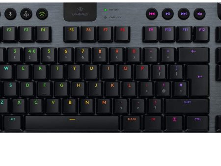 Logitech G915 TKL Tenkeyless LIGHTSPEED Wireless RGB Gaming Keyboard GL Tactile - Seller Refurbished Online Hot Sale