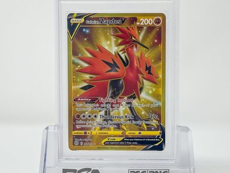 Galarian Zapdos Brilliant Stars PSA 8 68818295 Supply