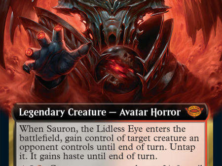 Sauron, the Lidless Eye (Extended Art) [The Lord of the Rings: Tales of Middle-Earth] Online Hot Sale