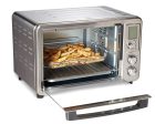 Hamilton Beach Sure-Crisp Digital Air Fryer Toaster Oven with Rotisserie - Certified Refurbished For Cheap