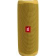 JBL FLIP 5 Waterproof Speaker Yellow - Certified Refurbished Hot on Sale