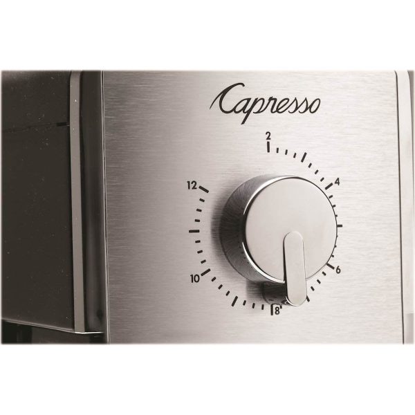 Capresso Burr Coffee Grinder Stainless Steel - Certified Refurbished on Sale