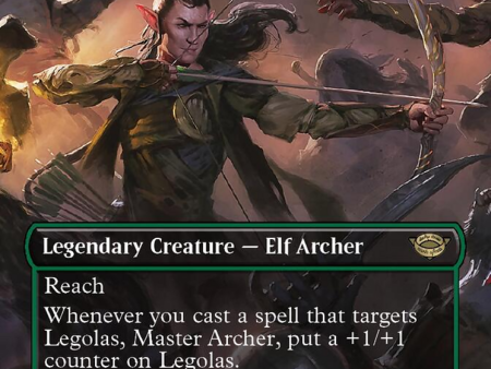 Legolas, Master Archer (Borderless Alternate Art) [The Lord of the Rings: Tales of Middle-Earth] Supply