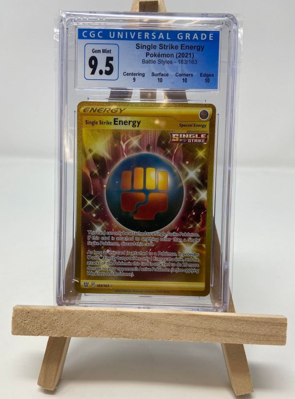 Single Strike Energy 183 163 Battle Styles Secret CGC 9.5 4070885001 Cheap