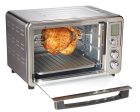 Hamilton Beach Sure-Crisp Digital Air Fryer Toaster Oven with Rotisserie - Certified Refurbished For Cheap