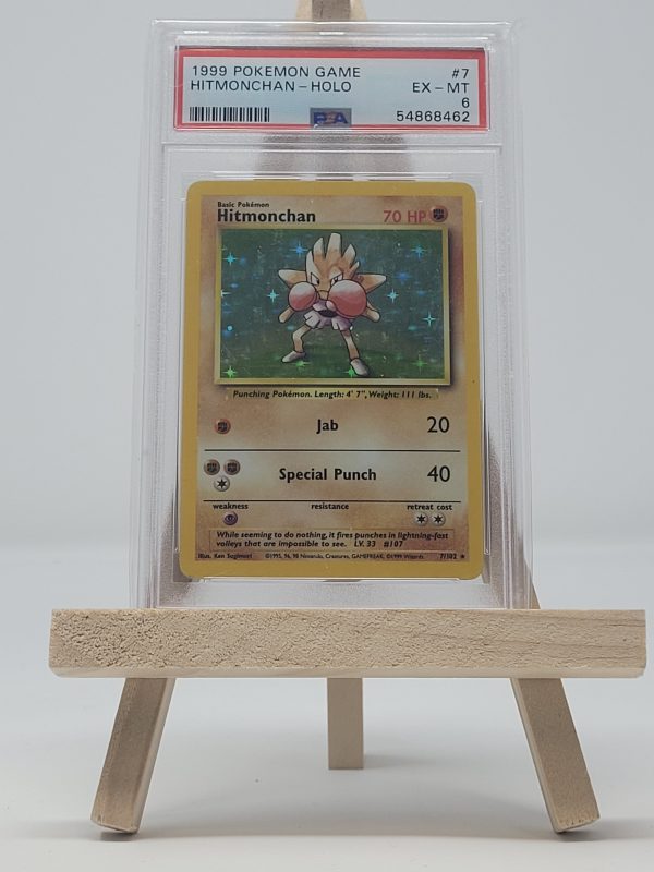 Hitmonchan 7 102 Base Set PSA 6 54868462 Fashion