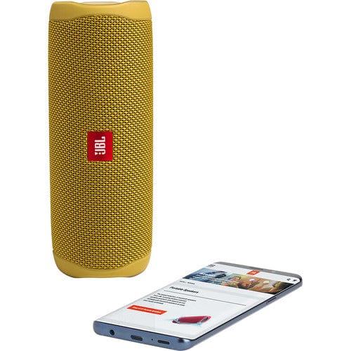 JBL FLIP 5 Waterproof Speaker Yellow - Certified Refurbished Hot on Sale