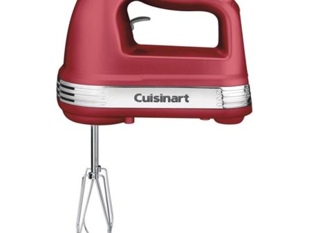 Cuisinart HM-50R Power Advantage 5 Speed Hand Mixer Red - Certified Refurbished Online Hot Sale