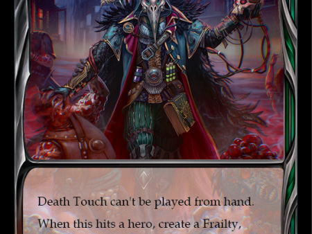 Death Touch (Red) [FAB132] (Promo)  Rainbow Foil For Discount