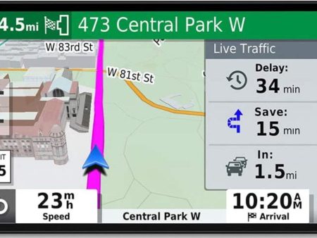 Garmin DriveSmart 65 Premium Navigator with Amazon Alexa - Certified Refurbished For Discount