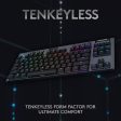 Logitech G915 TKL Tenkeyless LIGHTSPEED Wireless RGB Gaming Keyboard GL Tactile - Seller Refurbished Online Hot Sale