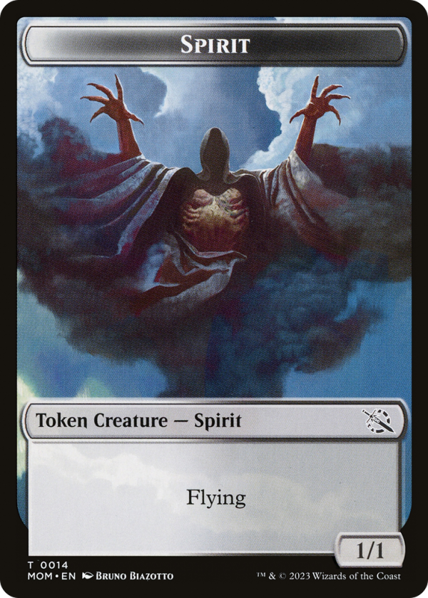 Thopter    Spirit (14) Double-Sided Token [March of the Machine Tokens] For Discount