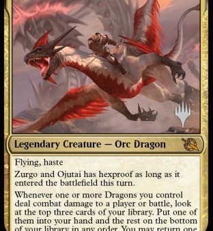 Zurgo and Ojutai (Promo Pack) [March of the Machine Promos] Sale