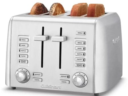 Cuisinart 4 Slice Metal Toaster - Certified Refurbished For Discount