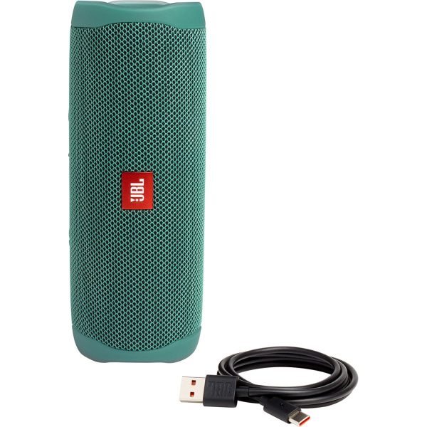 JBL Flip 5 Bluetooth Speaker Eco Green - Certified Refurbished Discount