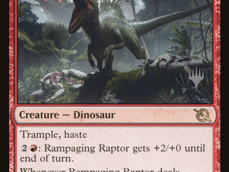 Rampaging Raptor (Promo Pack) [March of the Machine Promos] Online