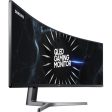 Samsung LC49RG90SSNXZA 49  CRG9 Dual QHD Curved QLED Gaming Monitor - Certified Refurbished Online now