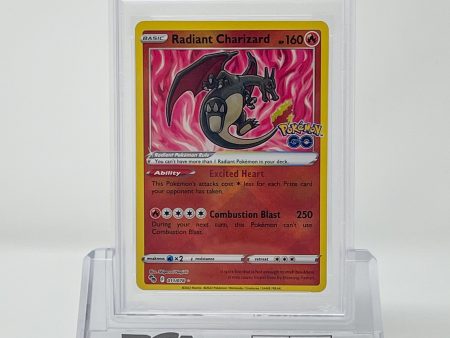 Radiant Charizard 011 078 Pokemon GO PSA 9 67920931 on Sale