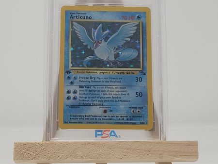 Articuno Holo 2 62 1st Edition Fossil PSA 8 64380863 Online