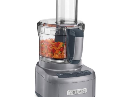 Cuisinart Elemental 8 Cup Food Processor, Gunmetal - Certified Refurbished For Sale