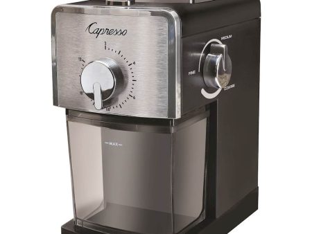 Capresso Burr Coffee Grinder Stainless Steel - Certified Refurbished on Sale