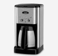 Cuisinart Brew Central 10 Cup Thermal Coffee Maker Silver - Certified Refurbished Online