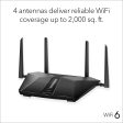 Netgear RAX50 Nighthawk AX6 6-Stream AX5400 WiFi 6 Router - Certified Refurbished on Sale