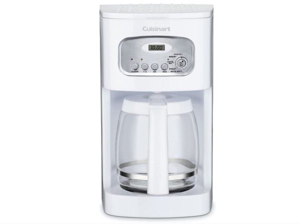 Cuisinart 12 Cup Coffeemaker White - Certified Refurbished Online