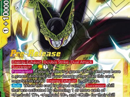 Cell, Ultimate Lifeform of Despair (BT21-145) [Wild Resurgence Pre-Release Cards] Hot on Sale