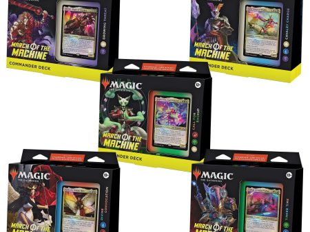 March of the Machine - Commander Deck Display Online Hot Sale