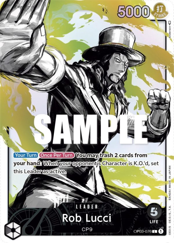 Rob Lucci (Alternate Art) [Pillars of Strength] Sale