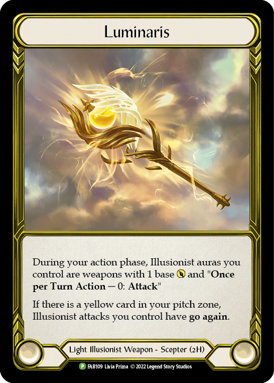 Luminaris (Golden) [FAB109] (Promo)  Cold Foil For Discount