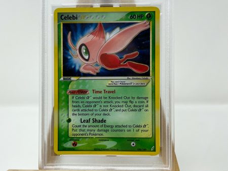 Celebi Star 100 100 EX Crystal Guardians PSA 5 52265252 on Sale