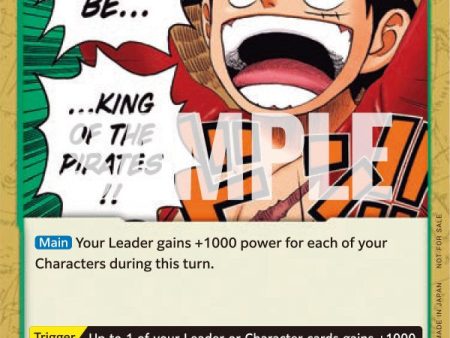 I m Gonna Be King of the Pirates!! [One Piece Promotion Cards] Online now