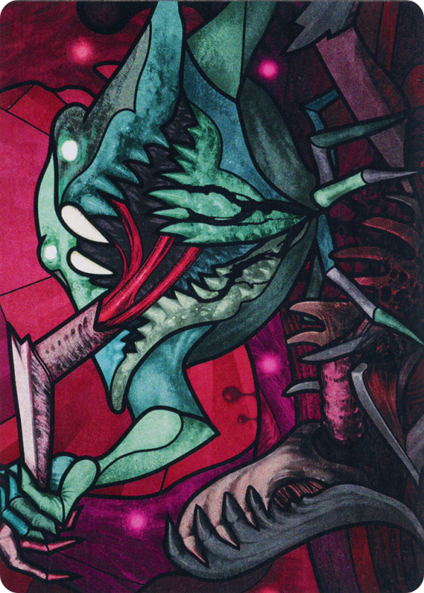 Yargle, Glutton of Urborg Art Card [March of the Machine Art Series] For Sale