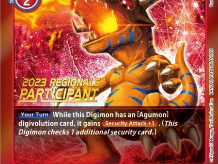 Greymon [P-010] (2023 Regionals Participant) [Promotional Cards] Sale