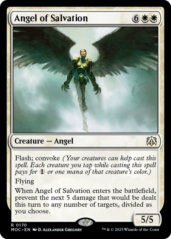 Angel of Salvation [March of the Machine Commander] Cheap