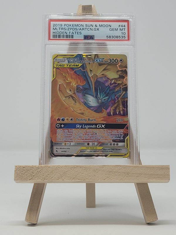 Moltres & Zapdos & Articuno 44 68 Hidden Fates PSA 10 60604888 Supply