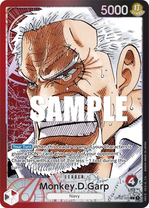 Monkey.D.Garp (Alternate Art) [Paramount War] Supply