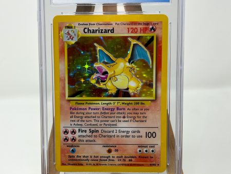 Charizard 4 102 Base Set CGC 8 4160100035 Hot on Sale