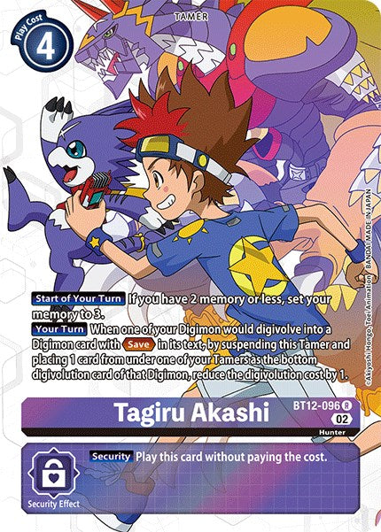 Tagiru Akashi [BT12-096] (Alternate Art) [Across Time] Discount