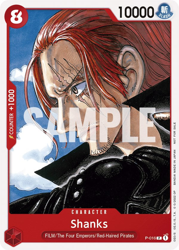 Shanks (One Piece Film Red) [One Piece Promotion Cards] Supply