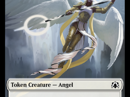 Angel (3)    Demon Double-Sided Token [March of the Machine Commander Tokens] Hot on Sale