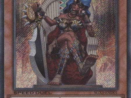 Amazoness Queen [SGX3-END01] Secret Rare Online