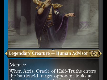 Atris, Oracle of Half-Truths (Foil Etched) [Multiverse Legends] on Sale