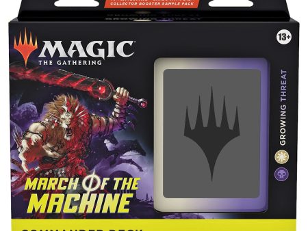 March of the Machine - Commander Deck (Growing Threat) For Discount