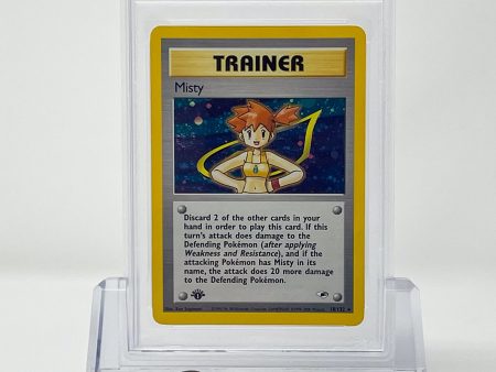 Misty 18 132 1st Edition Gym Heroes PSA 9 71275077 Online Sale